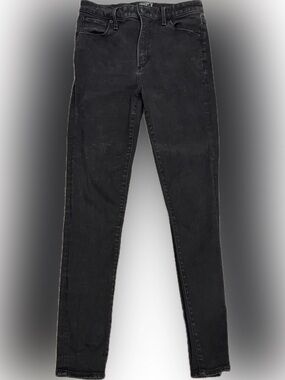 Abercrombie & Fitch Women's Black Simone High Rise Super Skinny Jeans 6R/28